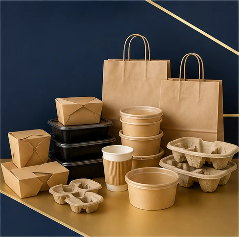 Get Packt packaging and hospitality supplies