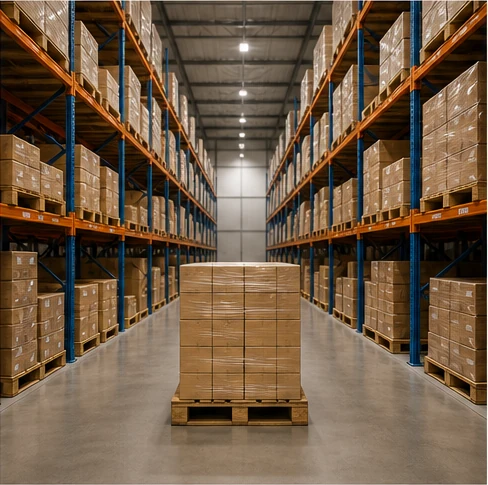 Wholesale packaging warehouse