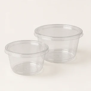 Plastic Soup Bowls & Lids